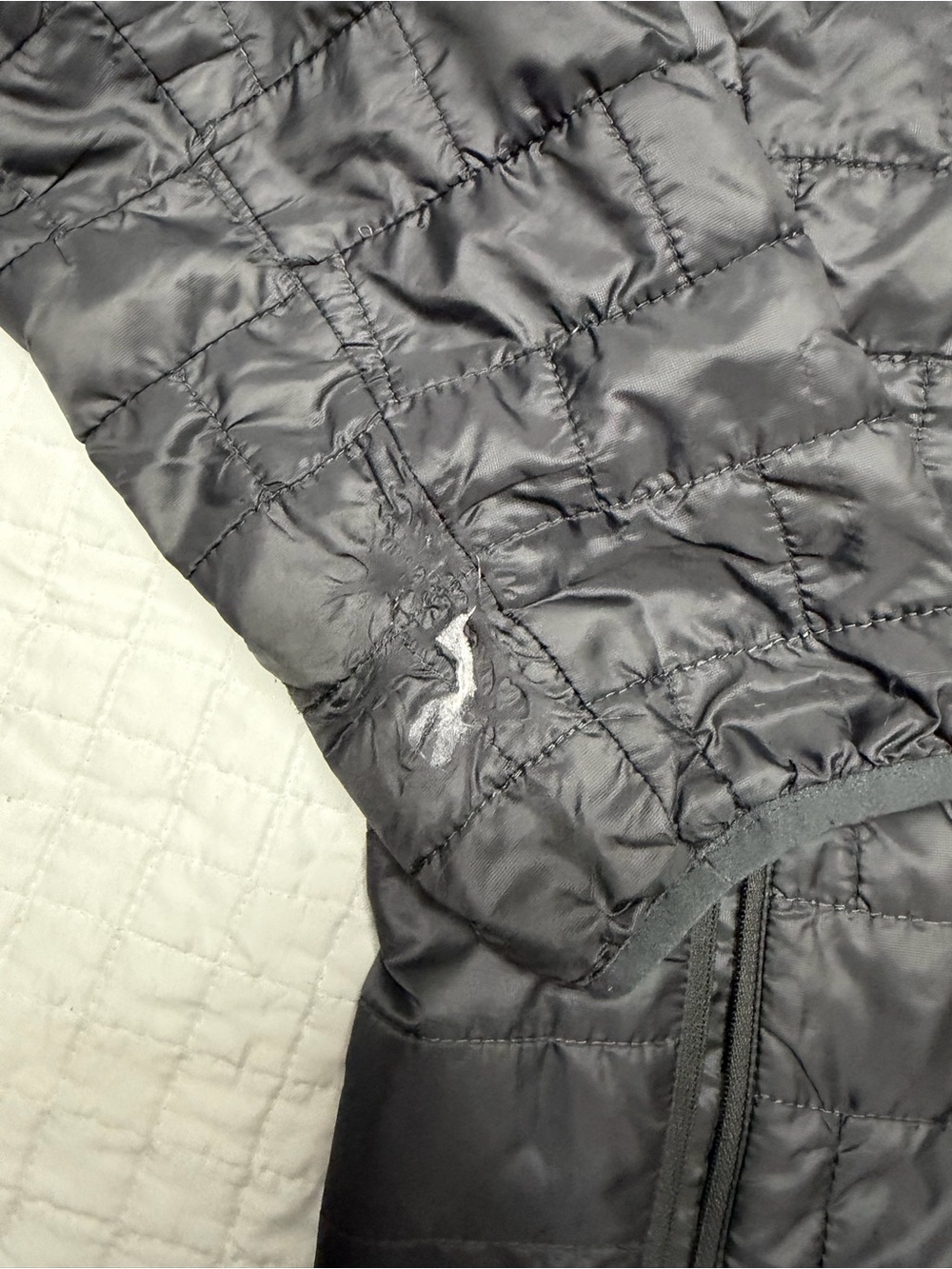 Patagonia Men’s Large Nano Puff Full Zip Jacket Gray - Picture 10 of 12